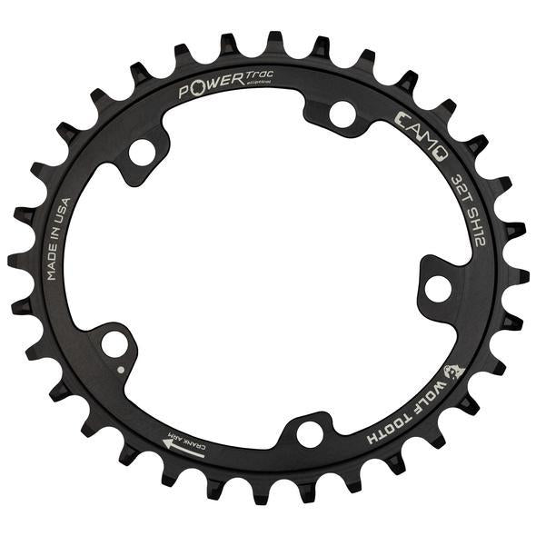 WOLF TOOTH CAMO ALUMINUM ELLIPTICAL 12SPD SHIMANO CHAINRINGS