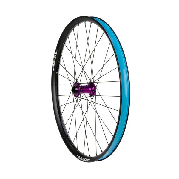 Halo Skelta DJ Front 26 Wheel Purple Hub