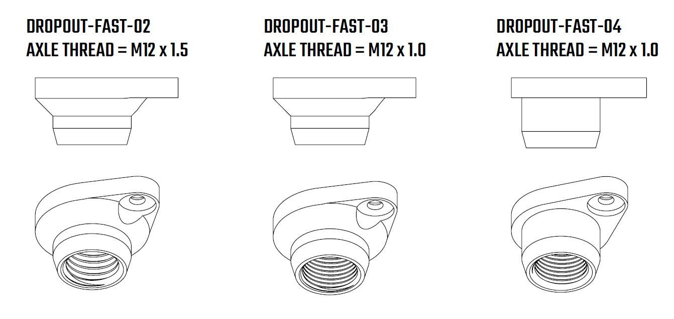Wheels MFG Dropout Fast-04 CUBE