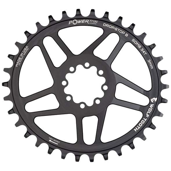 WOLF TOOTH OVAL SRAM 8-BOLT MTB CHAINRINGS