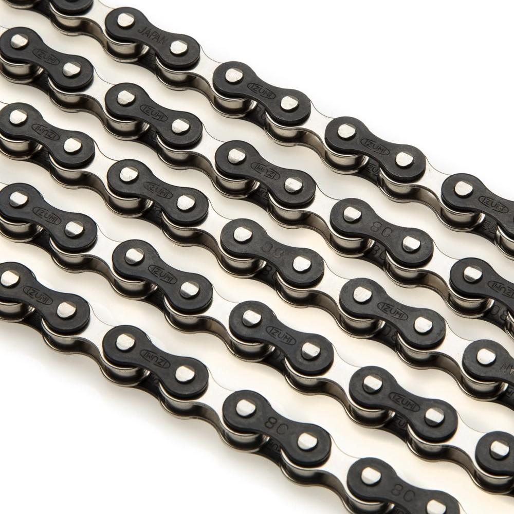 Izumi Black/Silver 1/2x1/8 116 Link
