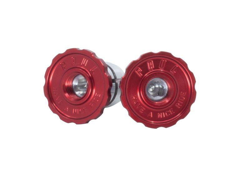 Paul BEP Bar End Plug Red